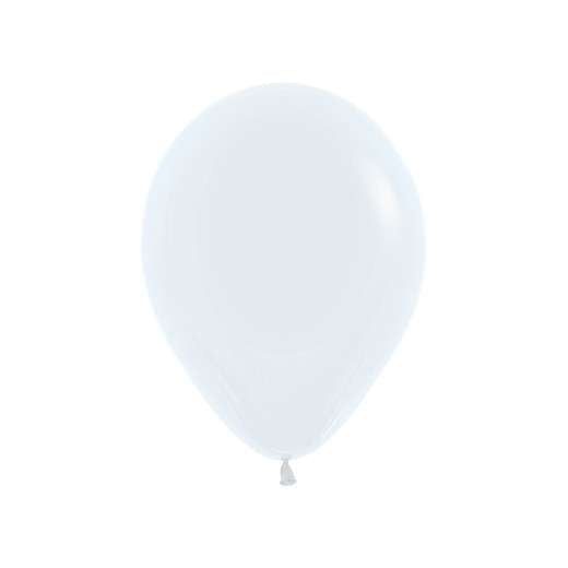 Latexballon schimmernd weiß | pearl white | 30cm | inkl. Helium