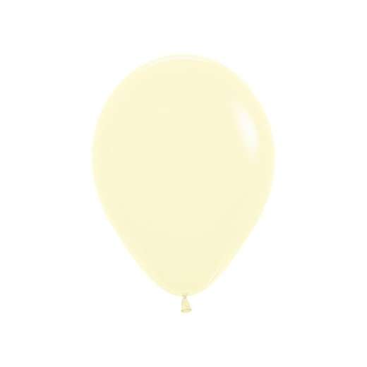 Latexballon pastellgelb | pastel yellow | 30cm | inkl. Helium