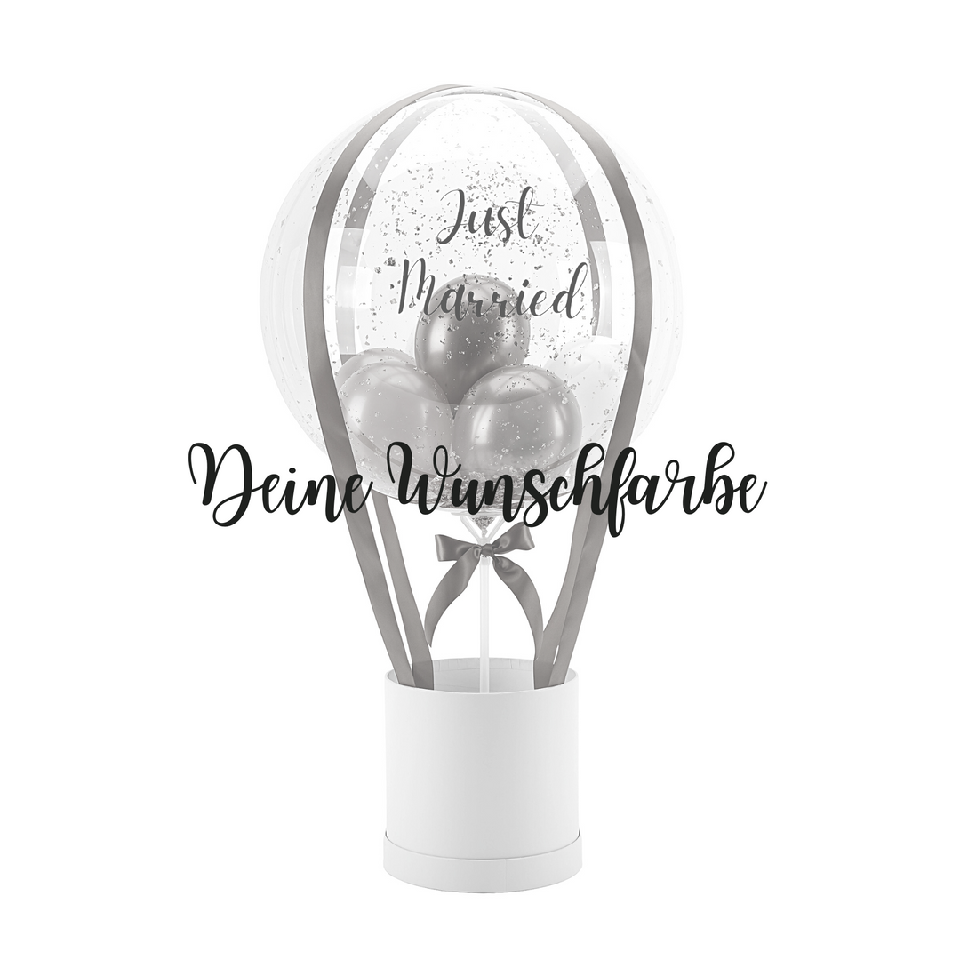 Ballon Bouquet Wunschfarbe