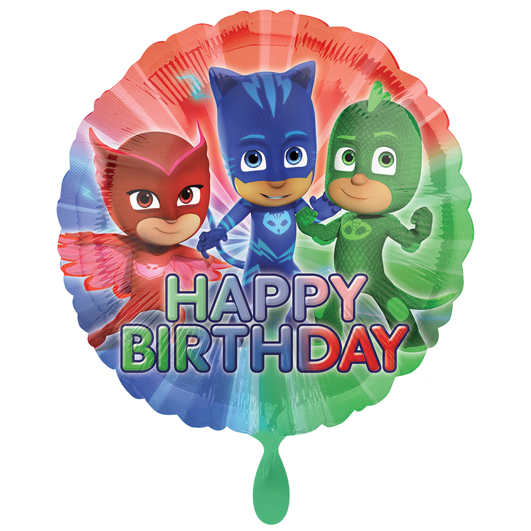 Folienballon Film & TV | PJ Masks | 45cm | inkl. Heliumfüllung