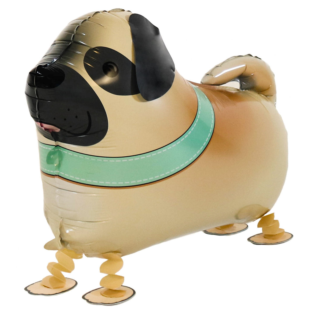 Air-Walker Folienballon | Walking Dog | Hund | ca.75cm inkl. Heliumfüllung