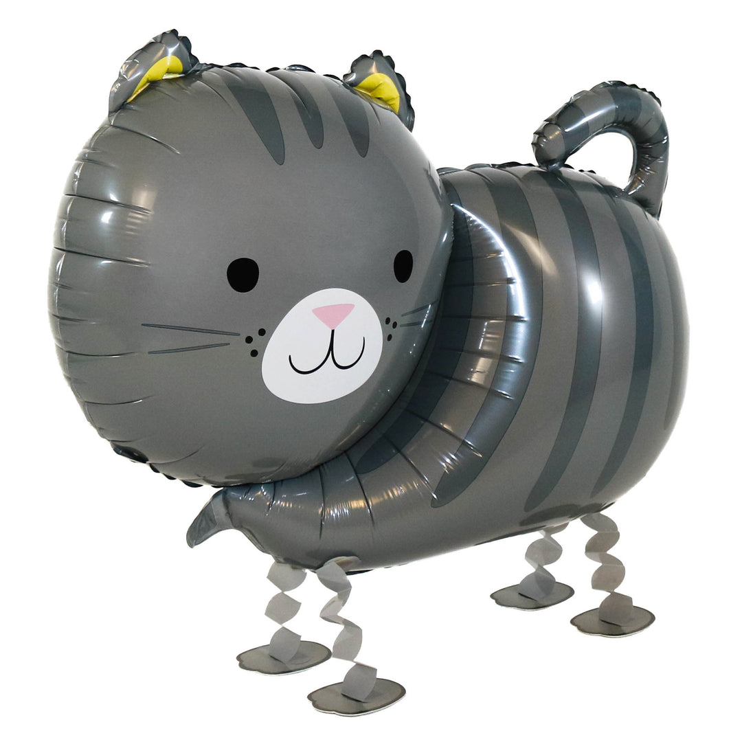 Air-Walker Folienballon | Walking Cat | Katze | ca.75cm inkl. Heliumfüllung
