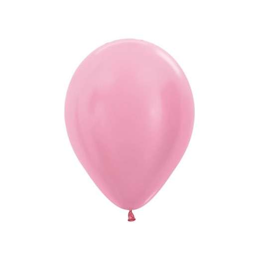 Latexballon schimmernd Rosa | pearl pink| 30cm | inkl. Helium
