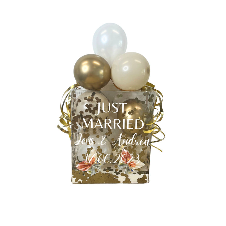 Ballon Box Golden Pearl