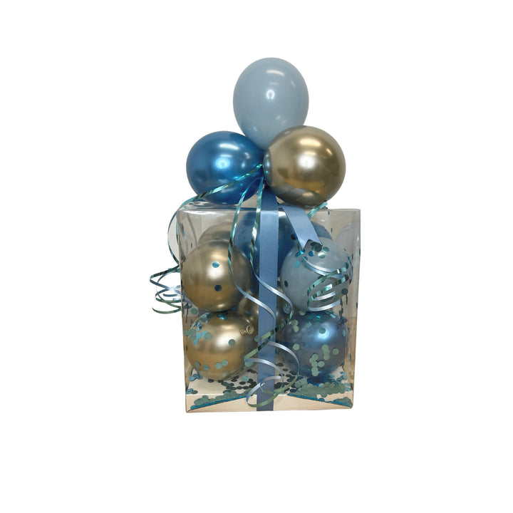 Ballon Box Blue Shine
