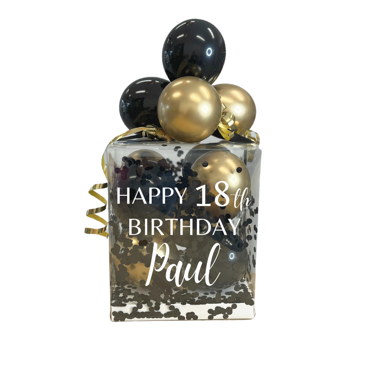 Ballon Box Deep Black
