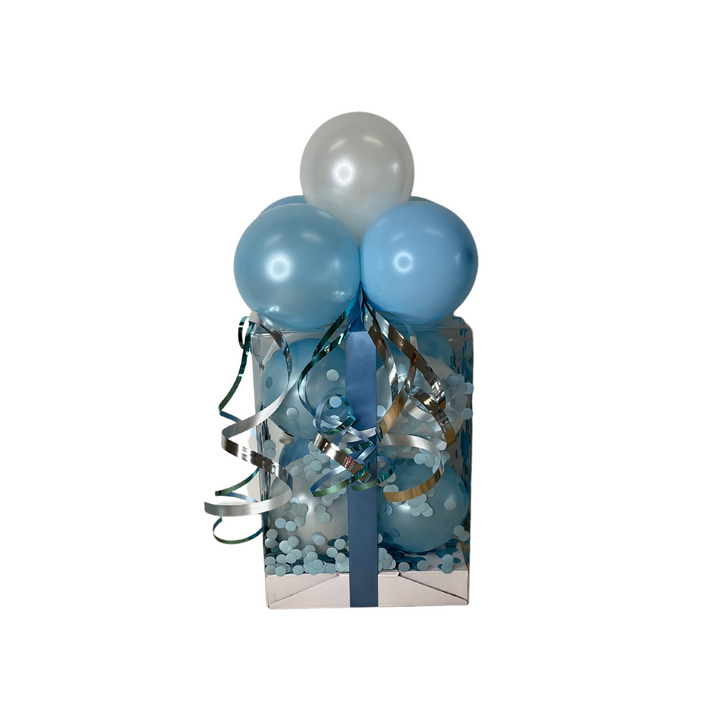 Ballon Box Baby Blue