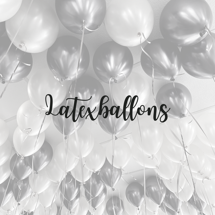 Latexballons - alle Farben.