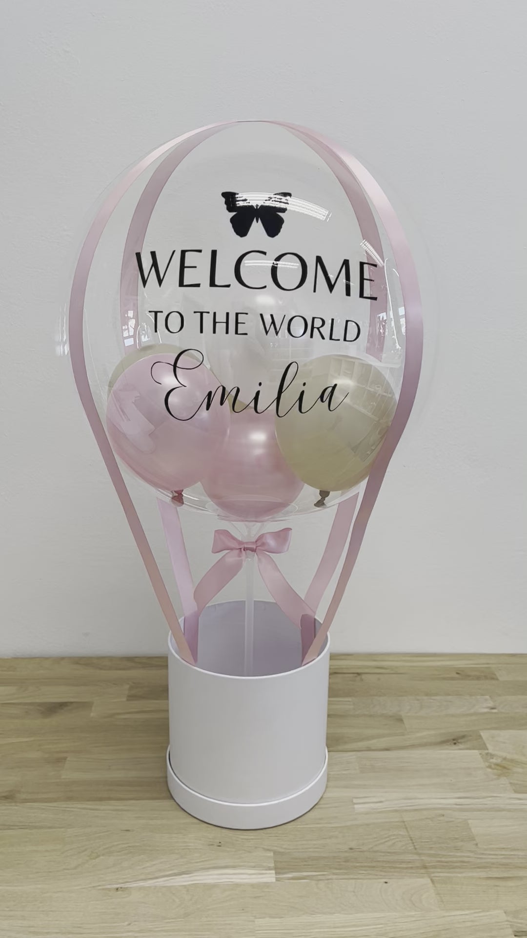 Ballon Bouquet Sand Rosa