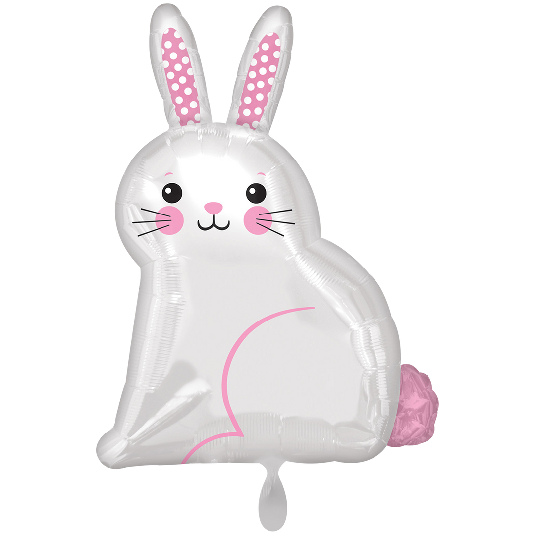 Tierballon Hase | ca. 55cm | inkl. Heliumfüllung