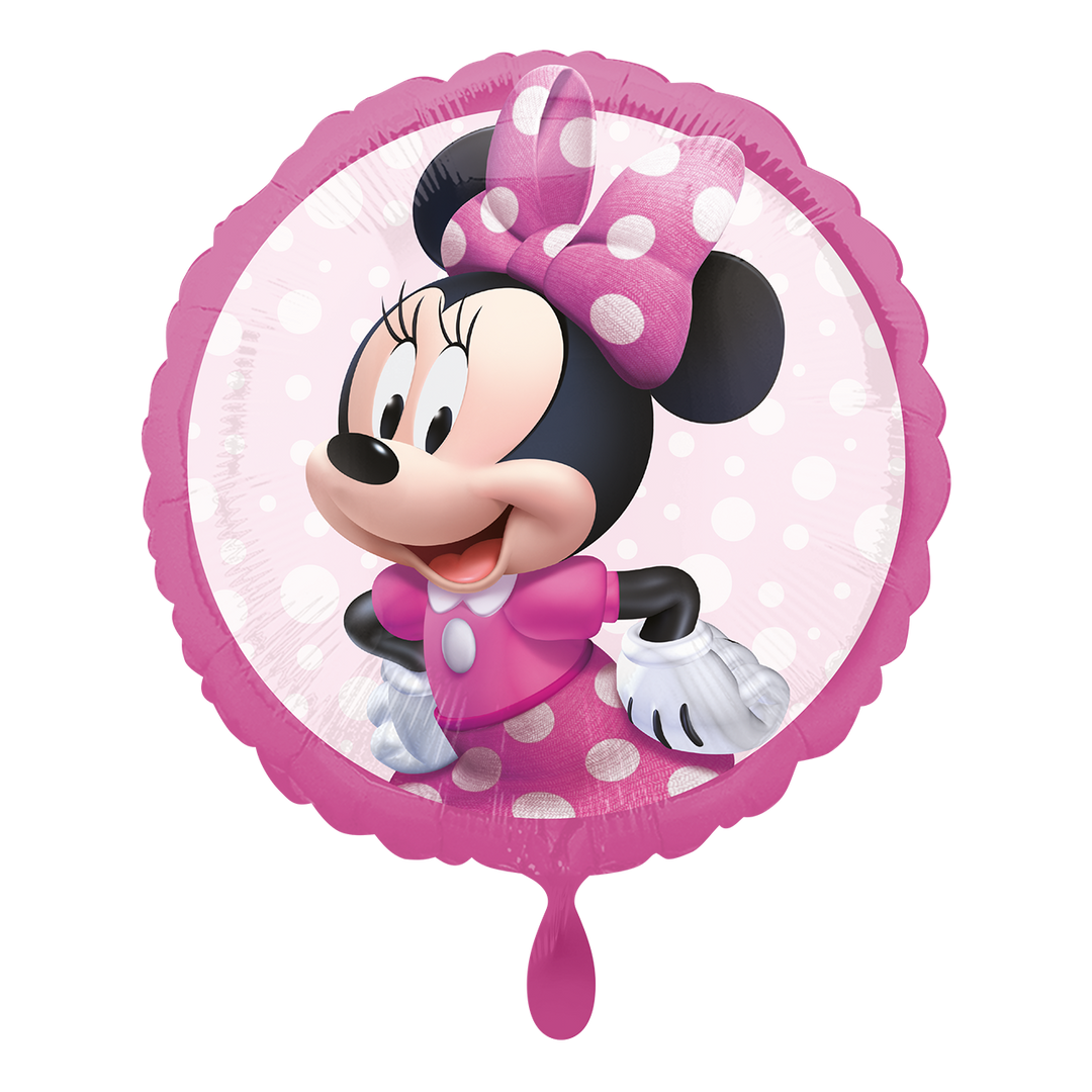 Folienballon Kinder Film & TV | Minnie Mouse | 45cm inkl. Heliumfüllung