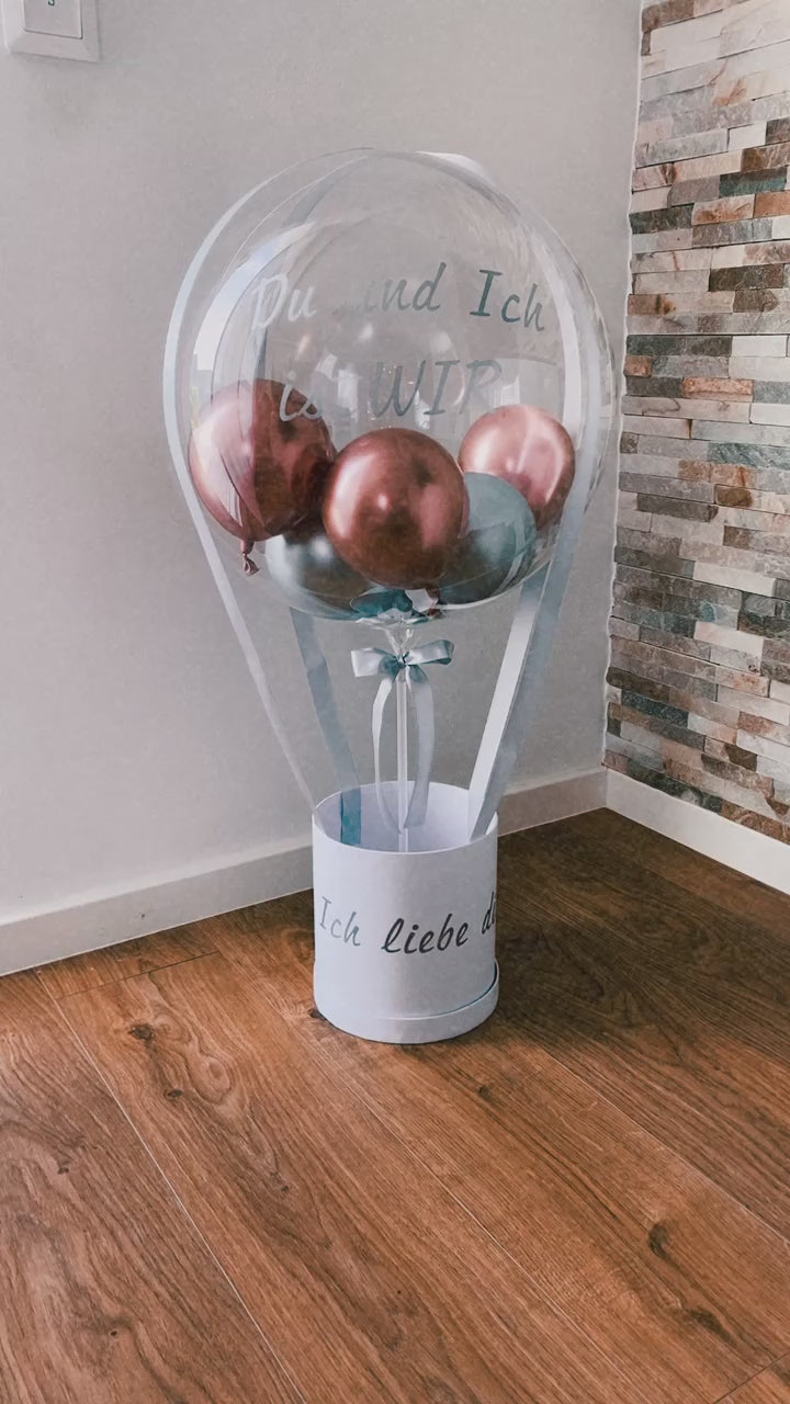 Ballon Bouquet Silver Chopper