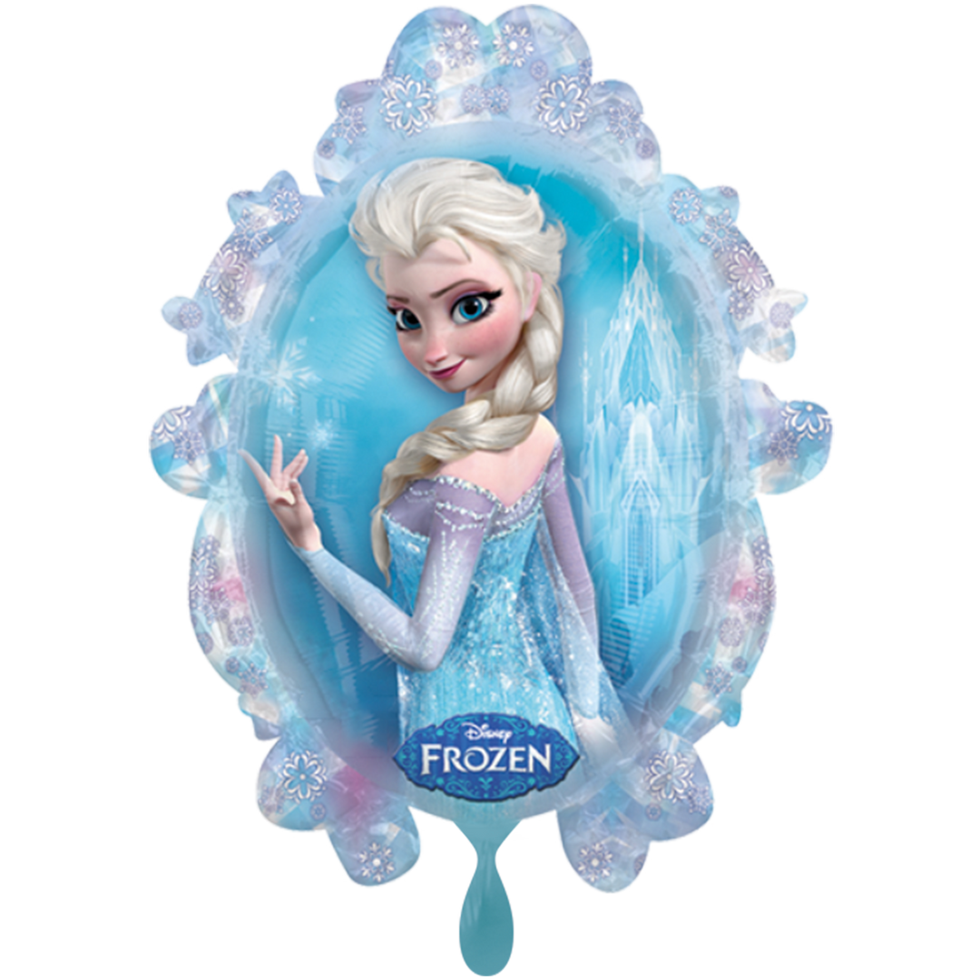 Folienballon Film & TV | Frozen Anna & Elsa | 80cm inkl. Heliumfüllung