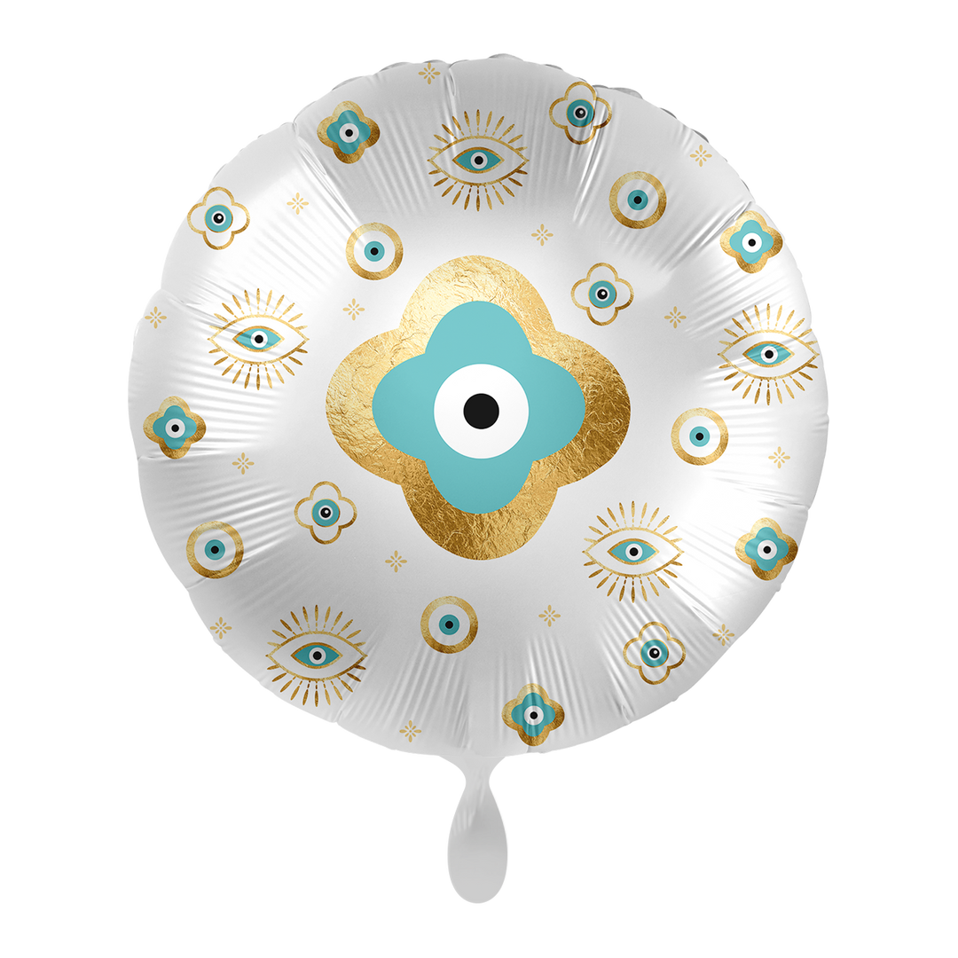 Folienballon Religiöse Anlässe | NAZAR | ca. 45cm | inkl. Heliumfüllung