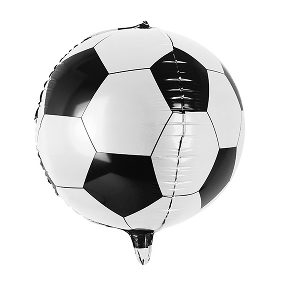 Folienballon Figur & Form | Fußball | ca. 40cm inkl. Heliumfüllung