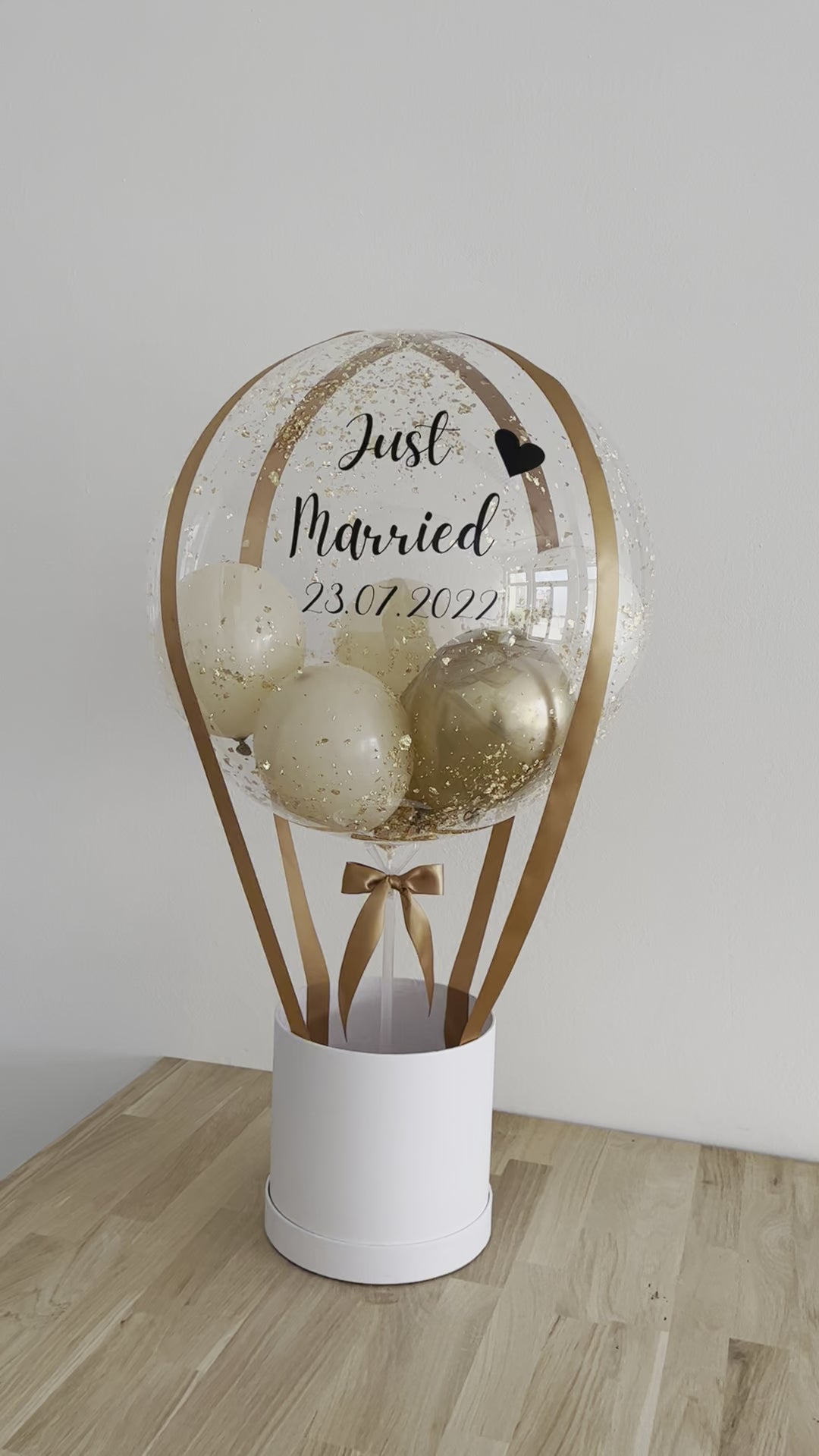 Ballon Bouquet Golden Pearl